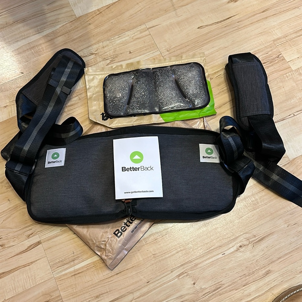 Get Better Back Device with hot/cold pack.  NEW